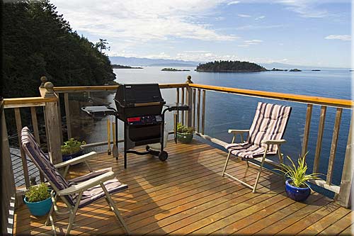 Lasqueti Wilderness, Lasqueti Island luxury waterfront accommodation, British Columbia, Canada