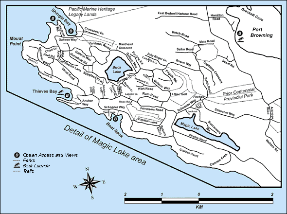 Magic Lake Map