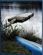Waiting for spring at Magic Lake, North Pender Island