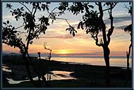 Sunset from Cabbage Island in Gulf Islands National Park, Cabbage & Tumbo Island