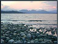 Looking towards Desolation Sound from Quadra Island, Quadra Island
