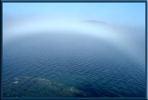 North Pender Island - A fogbow to bring in the fall