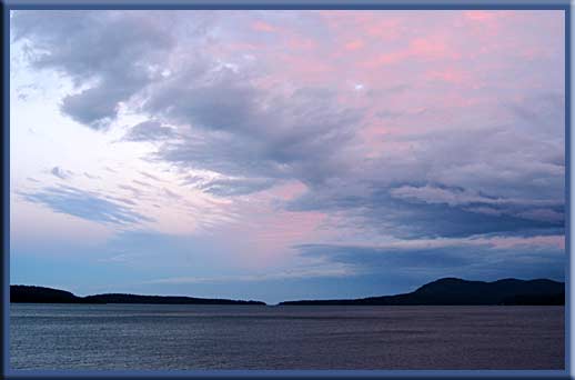 North Pender Island - Sunset in paradise